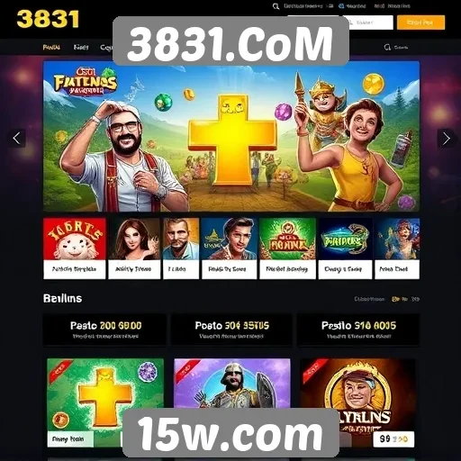 Novas funcionalidades do site 3831.CoM para jogadores