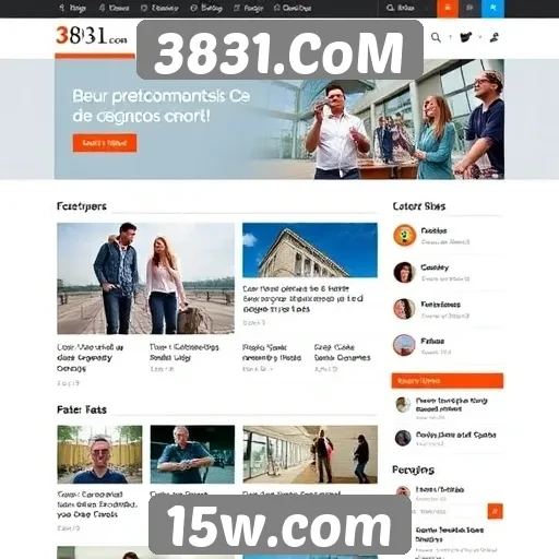 Novo layout do site 3831.CoM melhora experiência do usuário